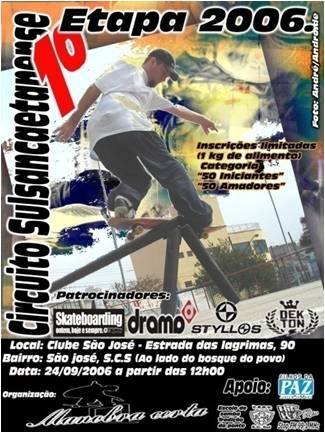 1º CIRCUITO DE SKATE DE SÃO CAETANO DO SUL – SP - ESPORTE